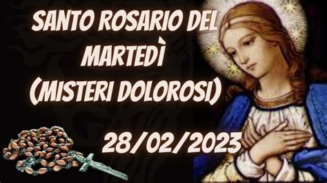 il santo rosario martedi
